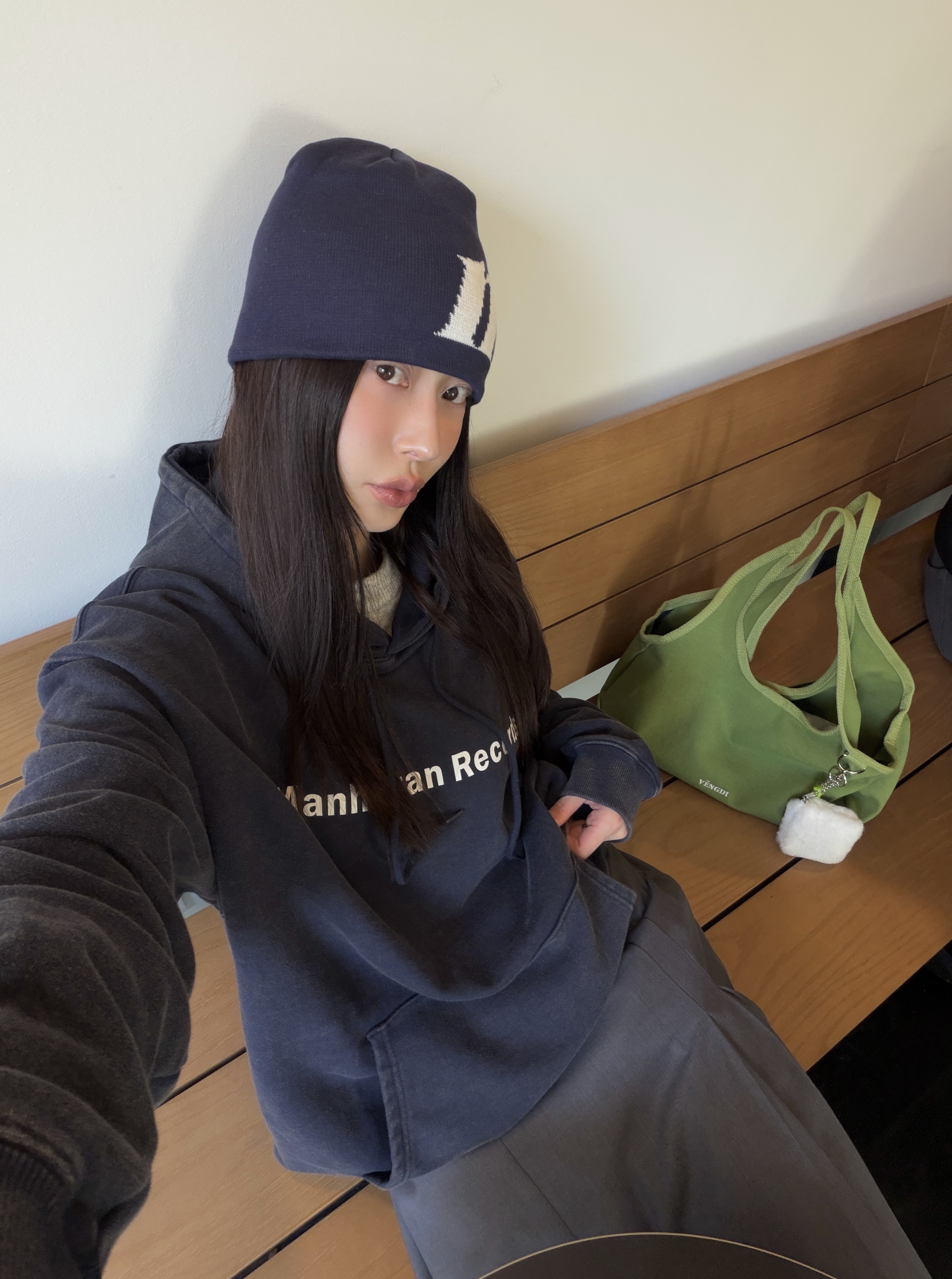 Manhattan Records M Logo Beanie - Navy, Nike Tiempo Legend 10 Academy TF Lemonade Black 착용 스타일 - 7