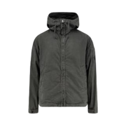 C.P. Company Micro-Reps Hooded Jacket Gunmetal Grey - 26SS