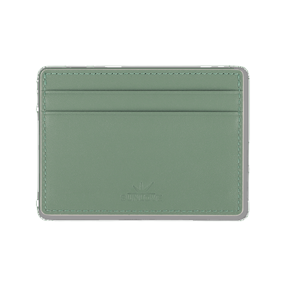 [트리플적립]썬러브 데이브레이크 레더 카드 월렛 그린([트리플적립]SUNLOVE Daybreak Leather Card Wallet Green) - 2