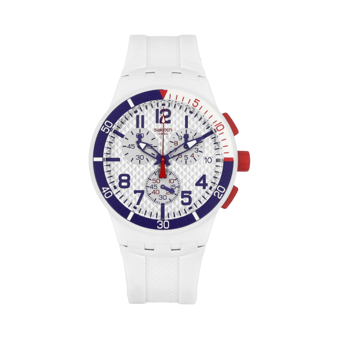 스와치 스피드 업 42mm 쿼츠 화이트(Swatch Speed Up 42mm Quartz White) - 1