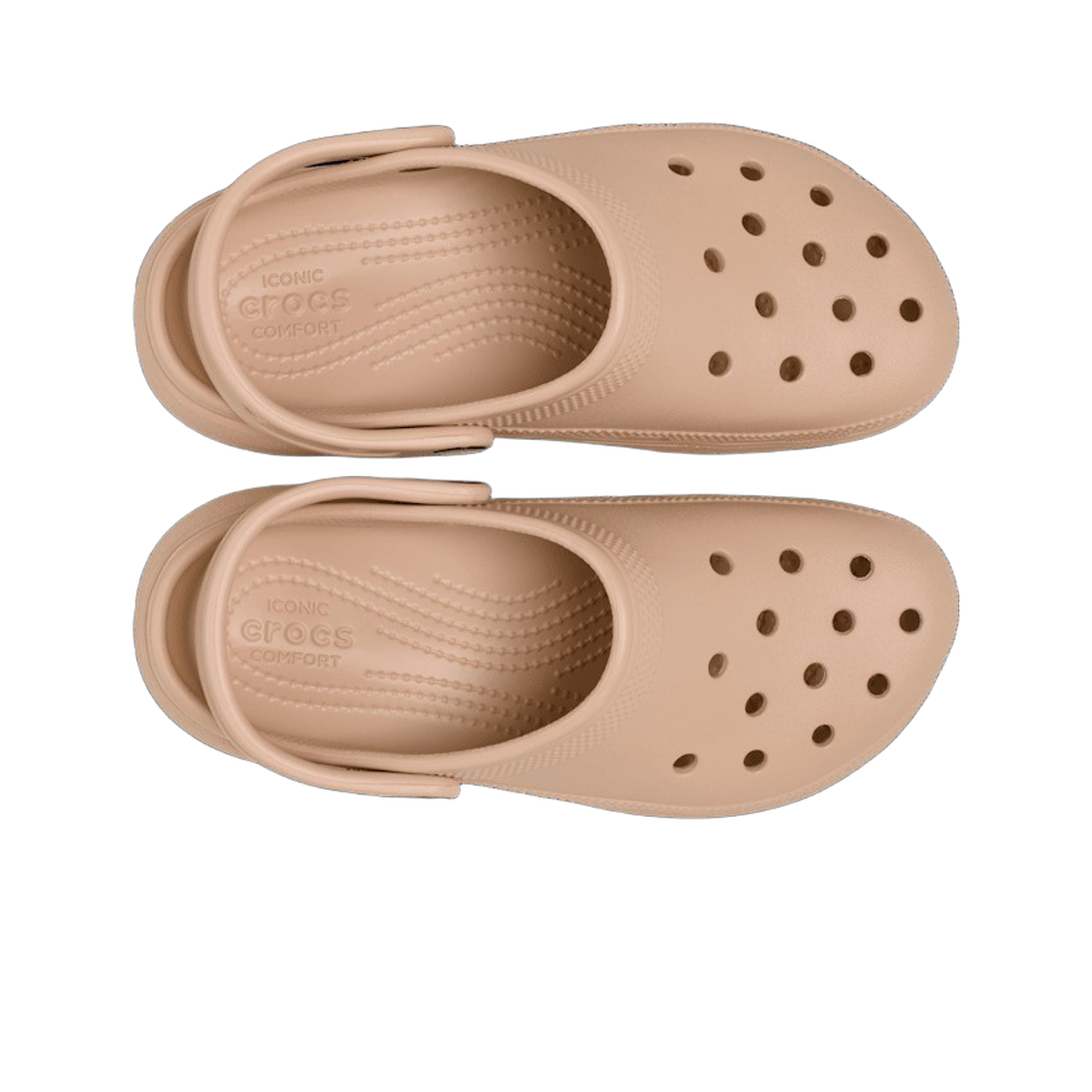 (W) 크록스 클래식 플랫폼 클로그 핑크 카라멜((W) Crocs Classic Platform Clog Pink Caramel) - 2