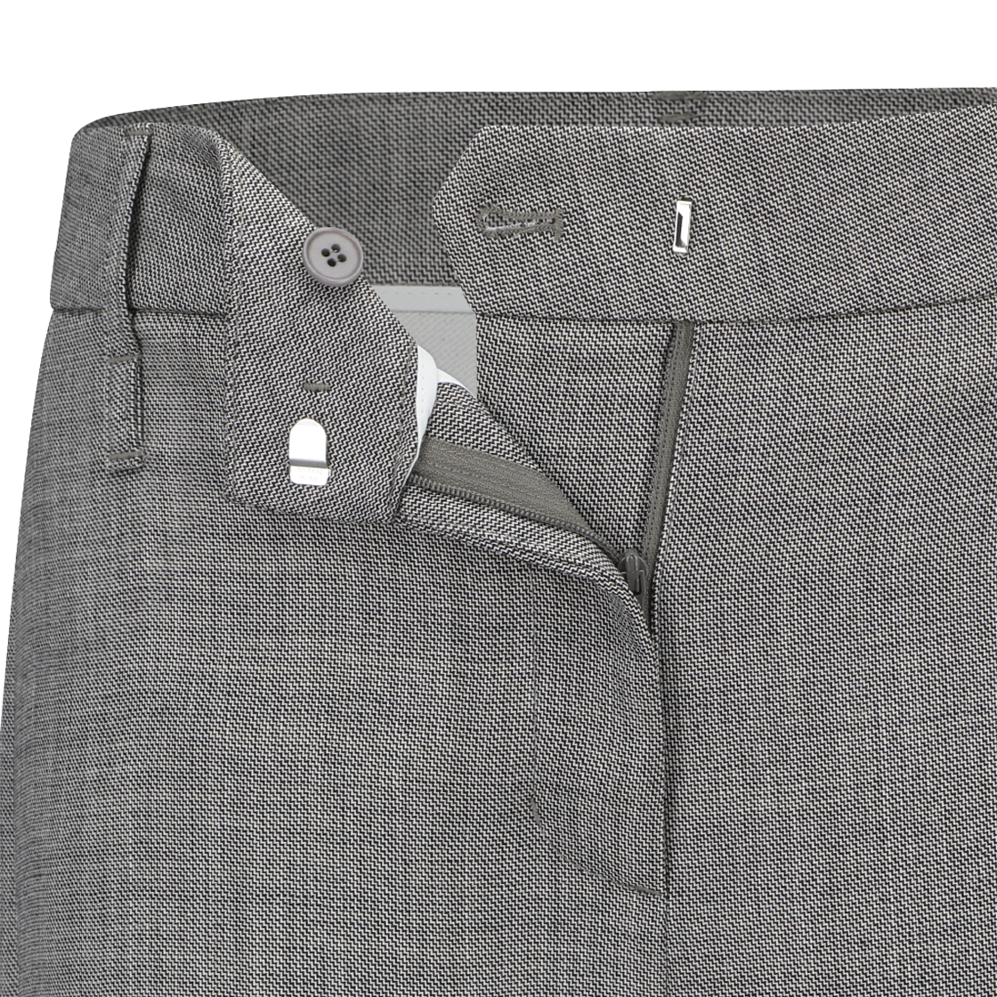 아모멘토 우먼 울 플레어 팬츠 그레이 베이지 - 26SS(Amomento Women Wool Flared Pants Grey Beige - 26SS) - 3