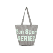 [더블적립] sunlovetour SSS Cotton Tote Grey Stripe