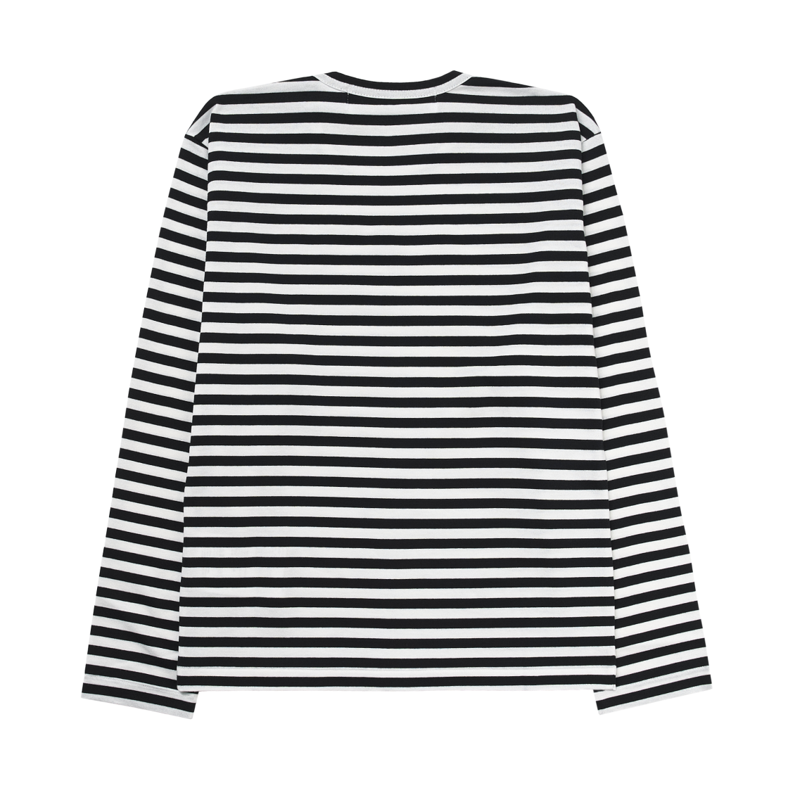 플레이 꼼데가르송 스트라이프 롱슬리브 티셔츠 블랙 화이트(Play Comme des Garcons Striped LS T-Shirt Black White) - 2
