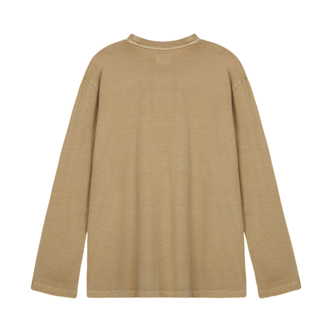 마뗑킴 마틴 LNY 26 피그먼트 롱슬리브 탑 베이지(Matin Kim Matin LNY 26 Pigment Long Sleeve Top In Beige) - 2
