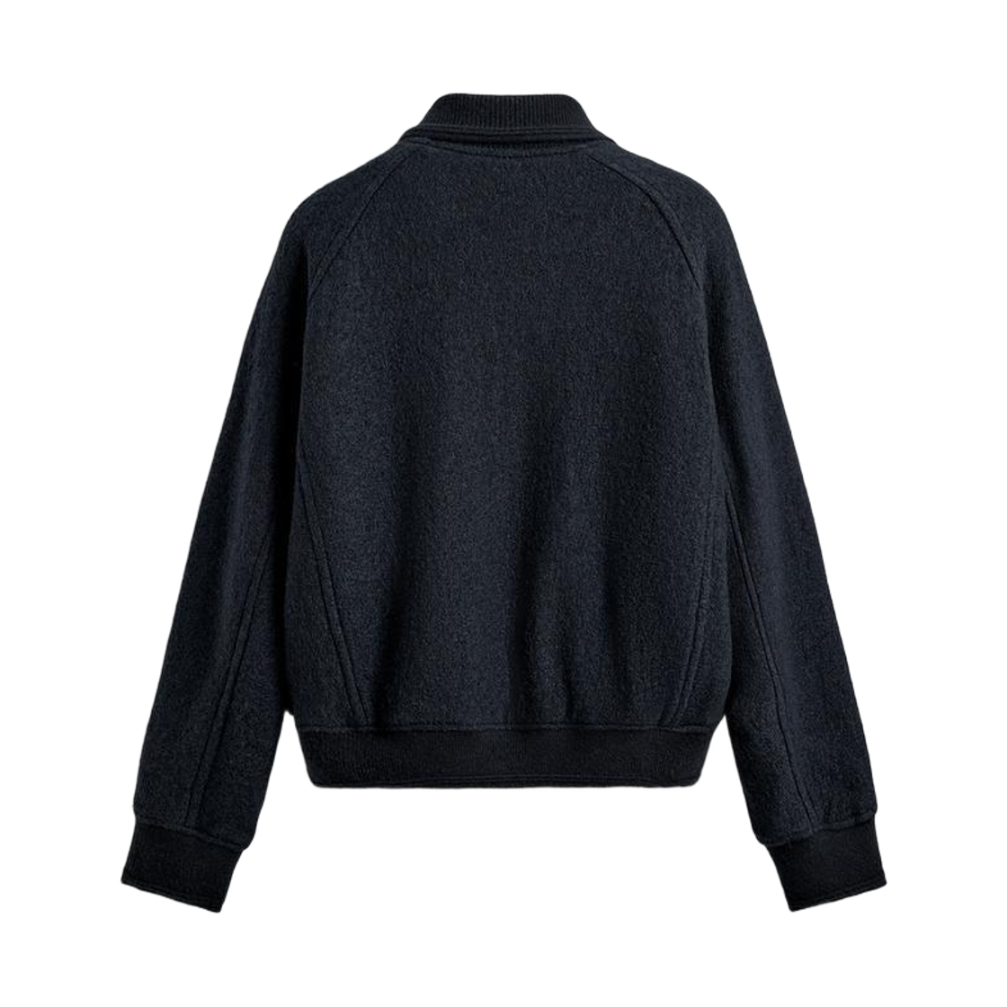 자라 콤비 리브 칼라 점퍼 네이비(Zara Combi Rib Collar Jumper Navy) - 2