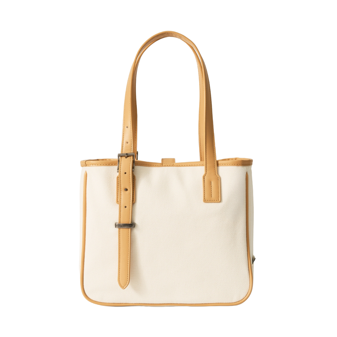 세터 클래식 버클 토트 백 크림(SATUR Classic Buckle Tote Bag Cream) - 2