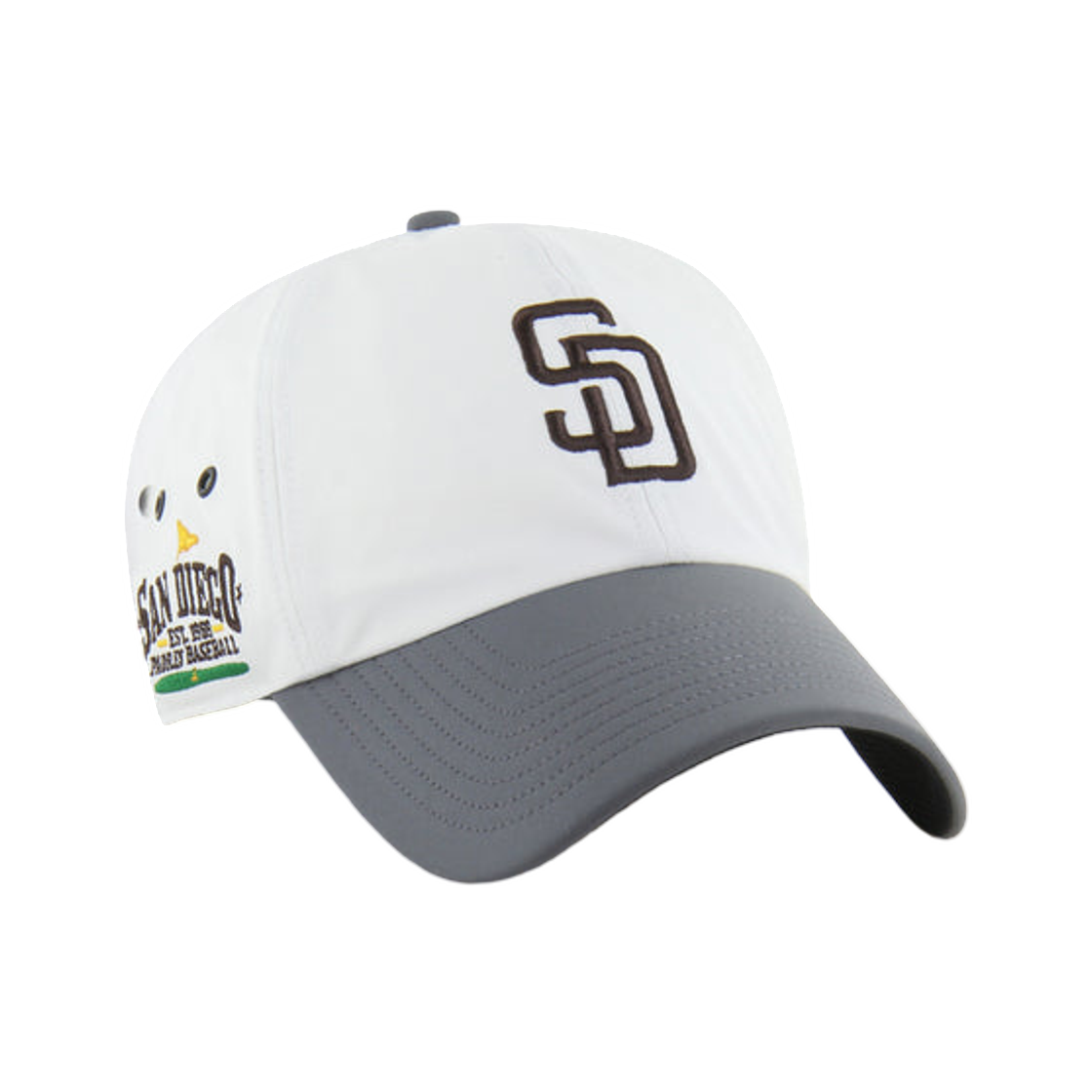 47브랜드 샌디에이고 파드리스 플래그바운드 Brrr '47 클린 업 초크(47 Brand San Diego Padres Flagbound Brrr '47 Clean Up Chalk) - 1