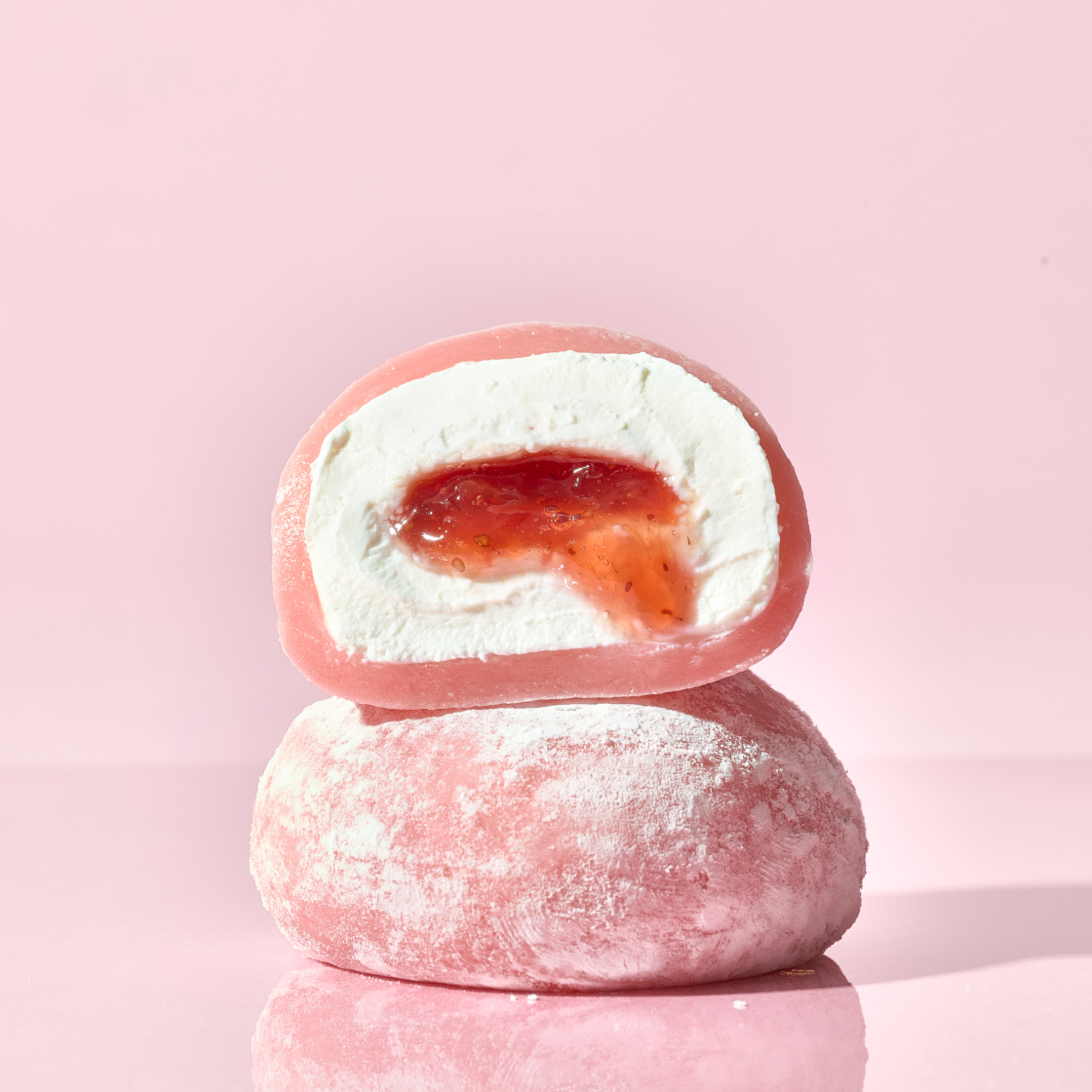 더바른떡 딸기크림떡 (60g * 6개입) 1박스(THE BAREUN TTEOK Strawberry Cream Tteok (60g *6EA) 1Box) - 2