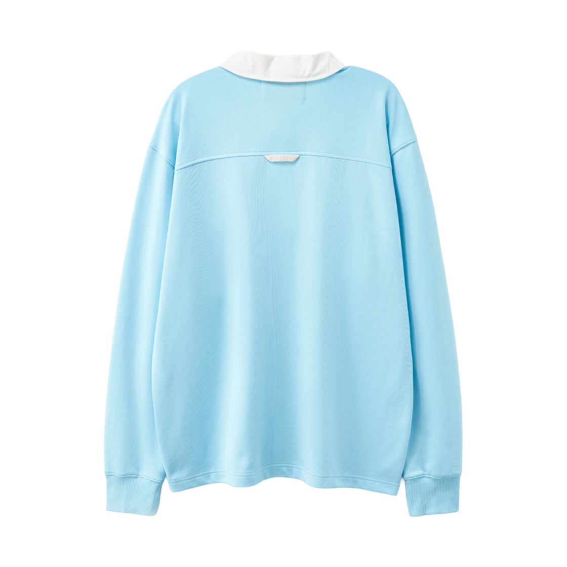 세터 크레스트 로고 럭비 롱 슬리브 스카이 블루(SATUR Crest Logo Rugby Long Sleeve Sky Blue) - 2