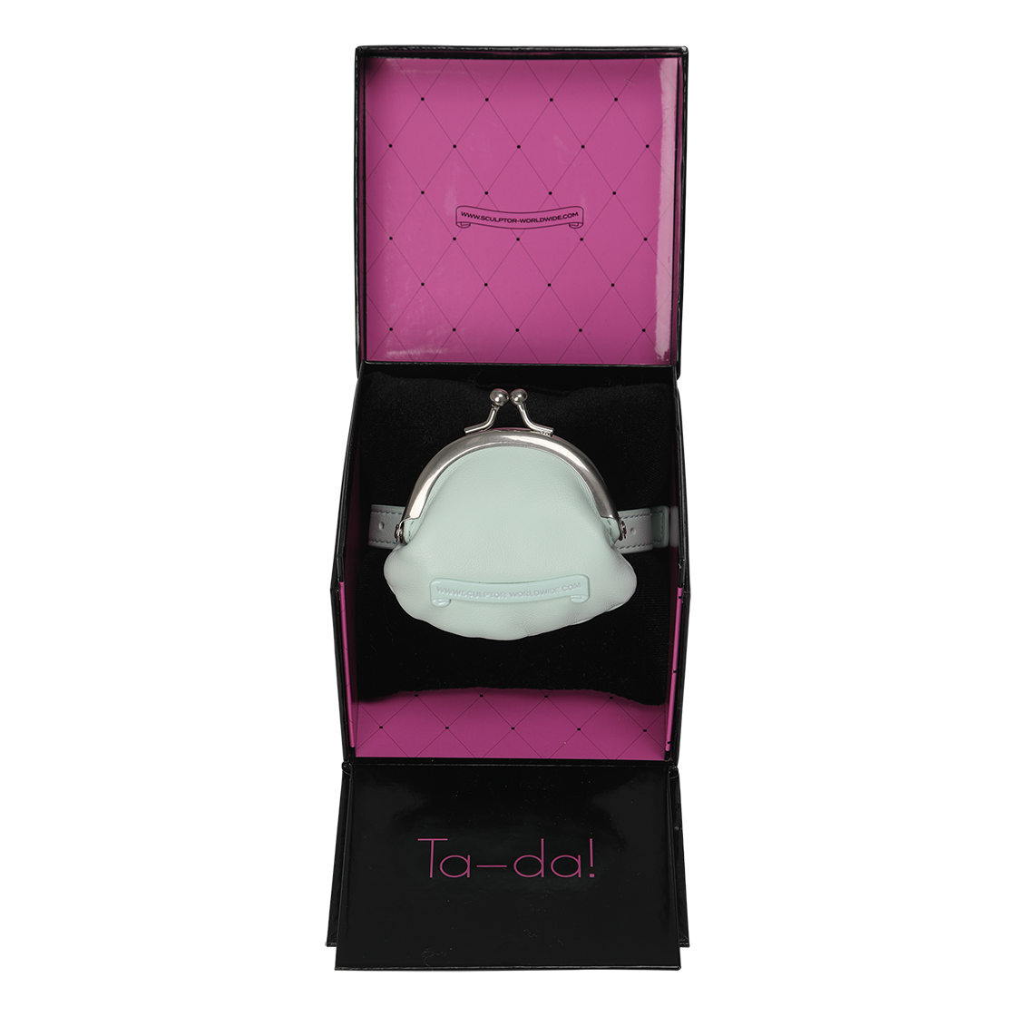 SC26S697MT Sculptor I Shell Coin Purse Matte Mint