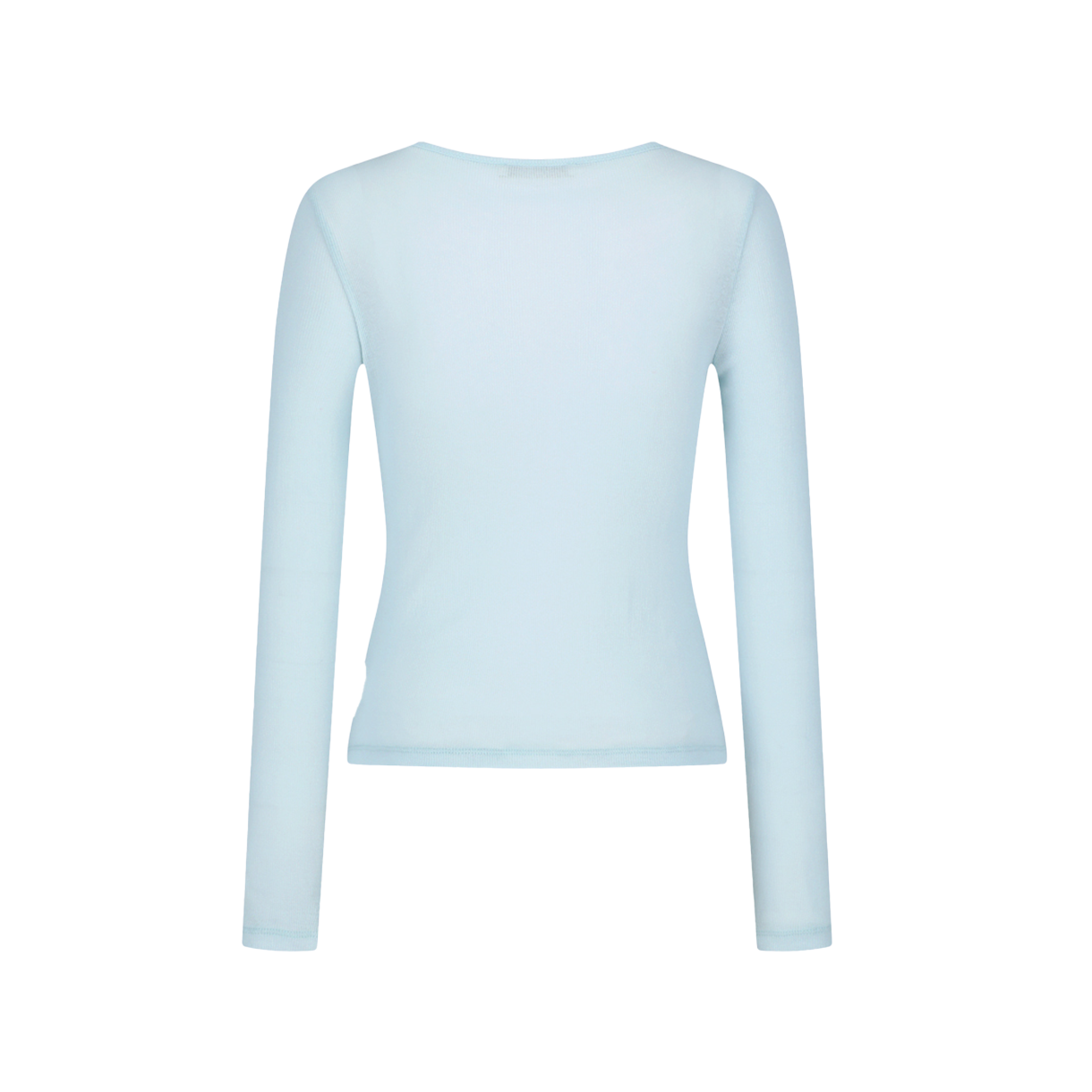 아모멘토 우먼 라운드 티셔츠 라이트 블루 - 26SS(Amomento Women Round T-Shirt Light Blue - 26SS) - 2