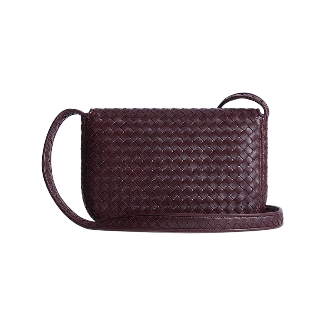 보테가 베네타 베네토 플랩 메신저 딥 마호가니(Bottega Veneta Veneto Flap Messenger Deep Mahogany) - 2