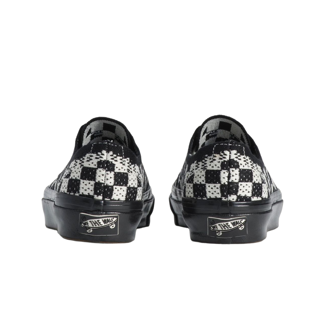 반스 프리미엄 어센틱 44 EK 펑크 체크 블랙 마쉬멜로우(Vans Premium Authentic 44 EK Punk Check Black Marshmallow) - 2