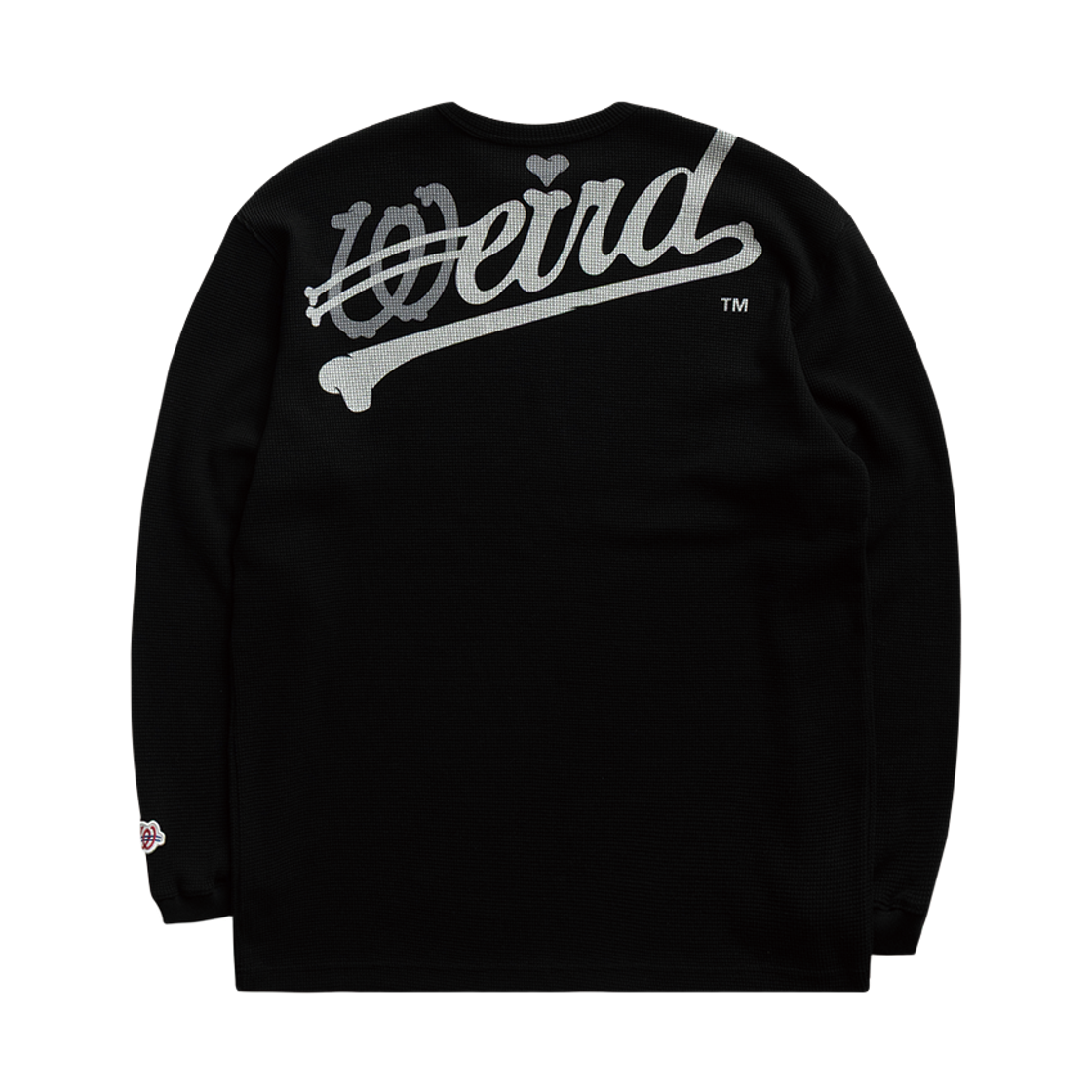 P00000KX Weird World Born to Be Waffle Long Sleeve