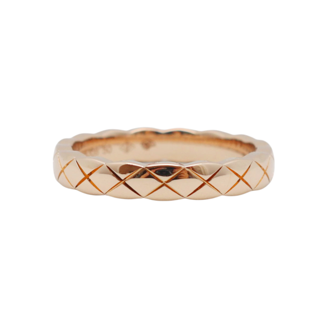 샤넬 코코 크러쉬 링 미니 베이지골드 50호(Chanel Coco Crush Mini Ring in Beige Gold, Size 50)