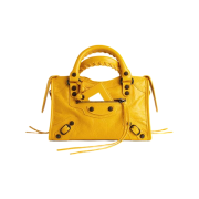 Balenciaga Le City Bag Mini In Marge Yellow