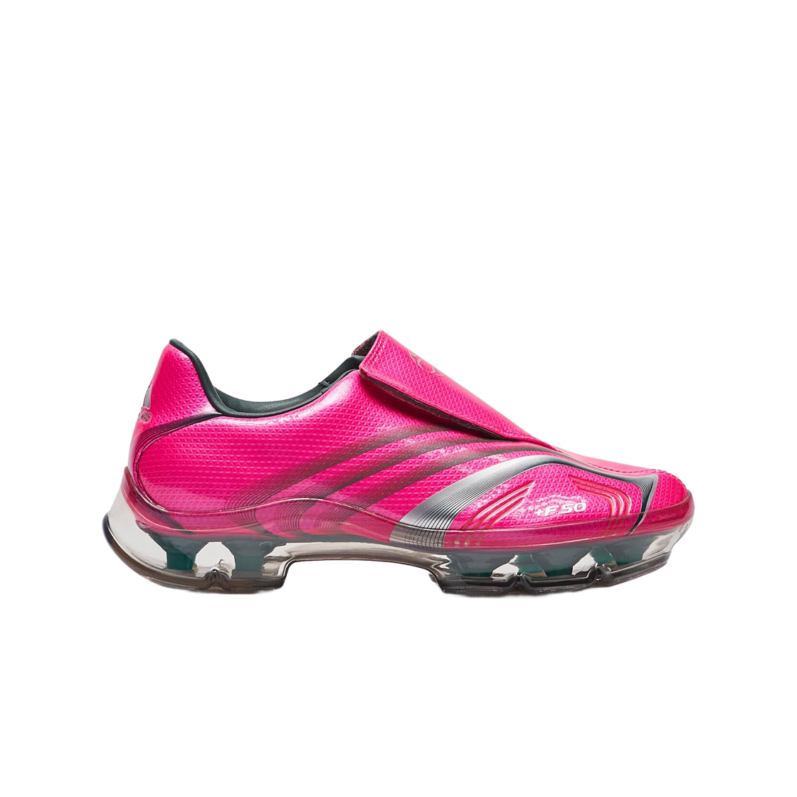 (W) 아디다스 F50 아디프레임 쇼크 핑크 볼드 그린((W) Adidas F50 Adiframe Shock Pink Bold Green)
