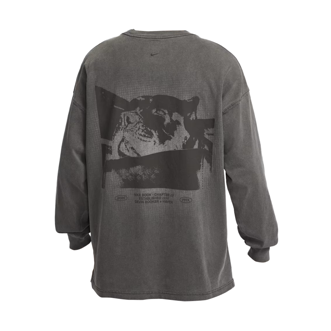 나이키 북 롱슬리브 베스킷볼 티셔츠 블랙 - 아시아(Nike Book Long Sleeve Basketball T-Shirt Black - Asia) - 2