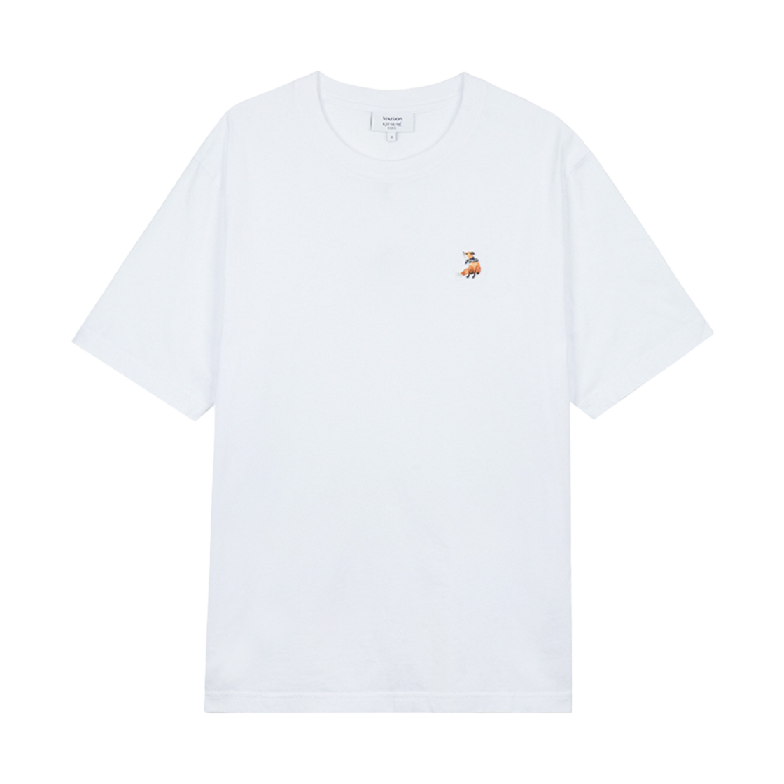 QM00102KJ7026-P100 [20% 쿠폰] Maison Kitsune Dreaming Fox Comfort T-Shirt White