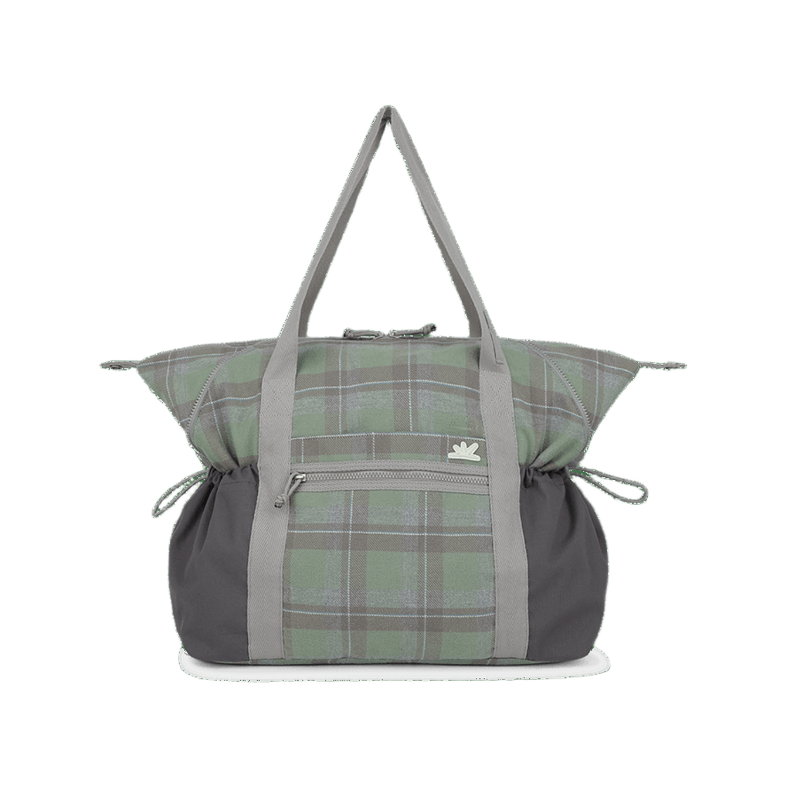 [트리플적립]썬러브 캐빈 빅 토트 그린 플레이드([트리플적립]SUNLOVE Cabin Big Tote Green Plaid)