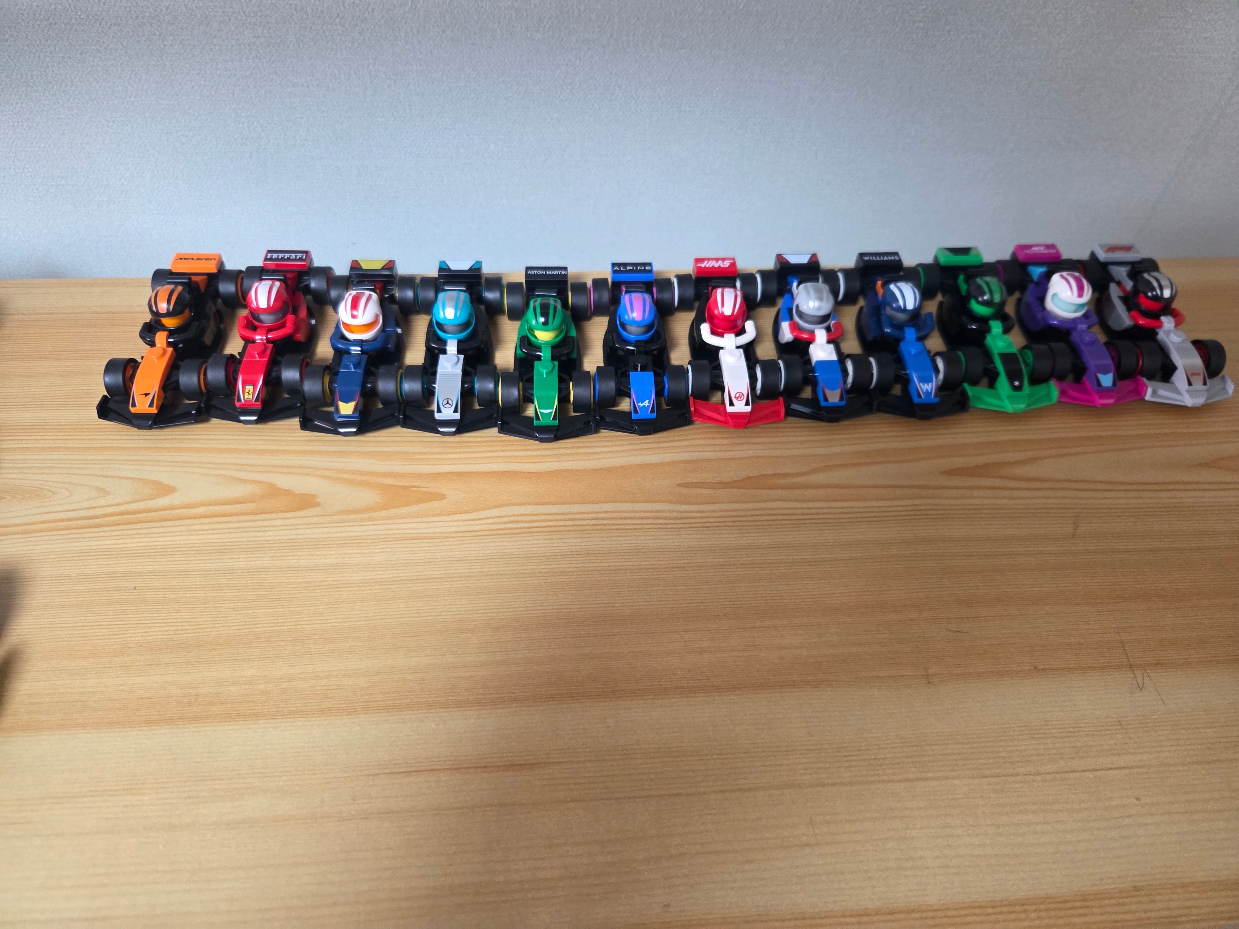 Lego F1 Collectible Race Cars 착용 스타일