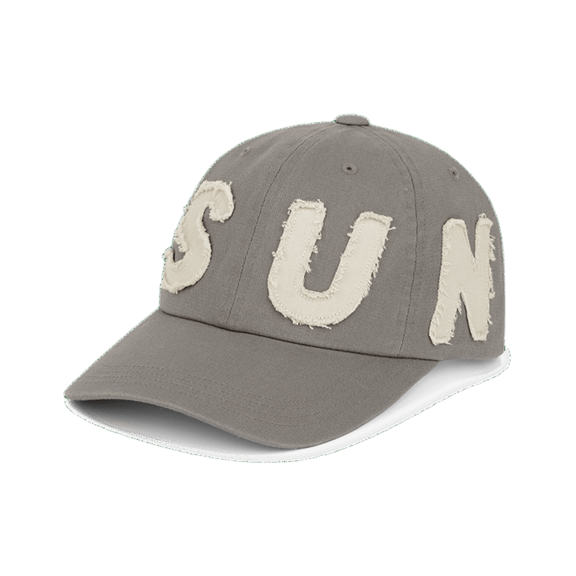 [트리플적립]썬러브 컷 오프 캐피탈 캡 그레이([트리플적립]SUNLOVE Cut Off Capital Cap Grey)