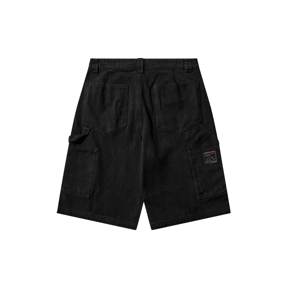 로아 애쉬 캔버스 쇼츠 워시드 블랙 - 26SS(ROA Ash Canvas Shorts Washed Black - 26SS) - 2