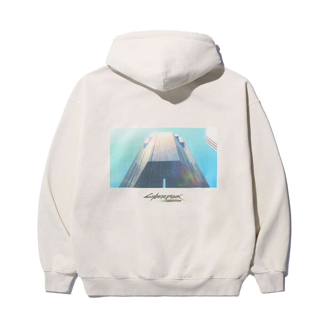 사이버펑크: 엣지러너 x 무신사 아라사카 후드 화이트(Cyberpunk: Edgerunners x Musinsa Arasaka Hoodie White) - 2