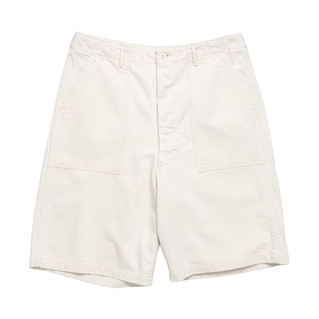 오어슬로우 7103 썸머 퍼티그 쇼츠 에크루(Orslow 7103 Summer Fatigue Shorts Ecru) - 1