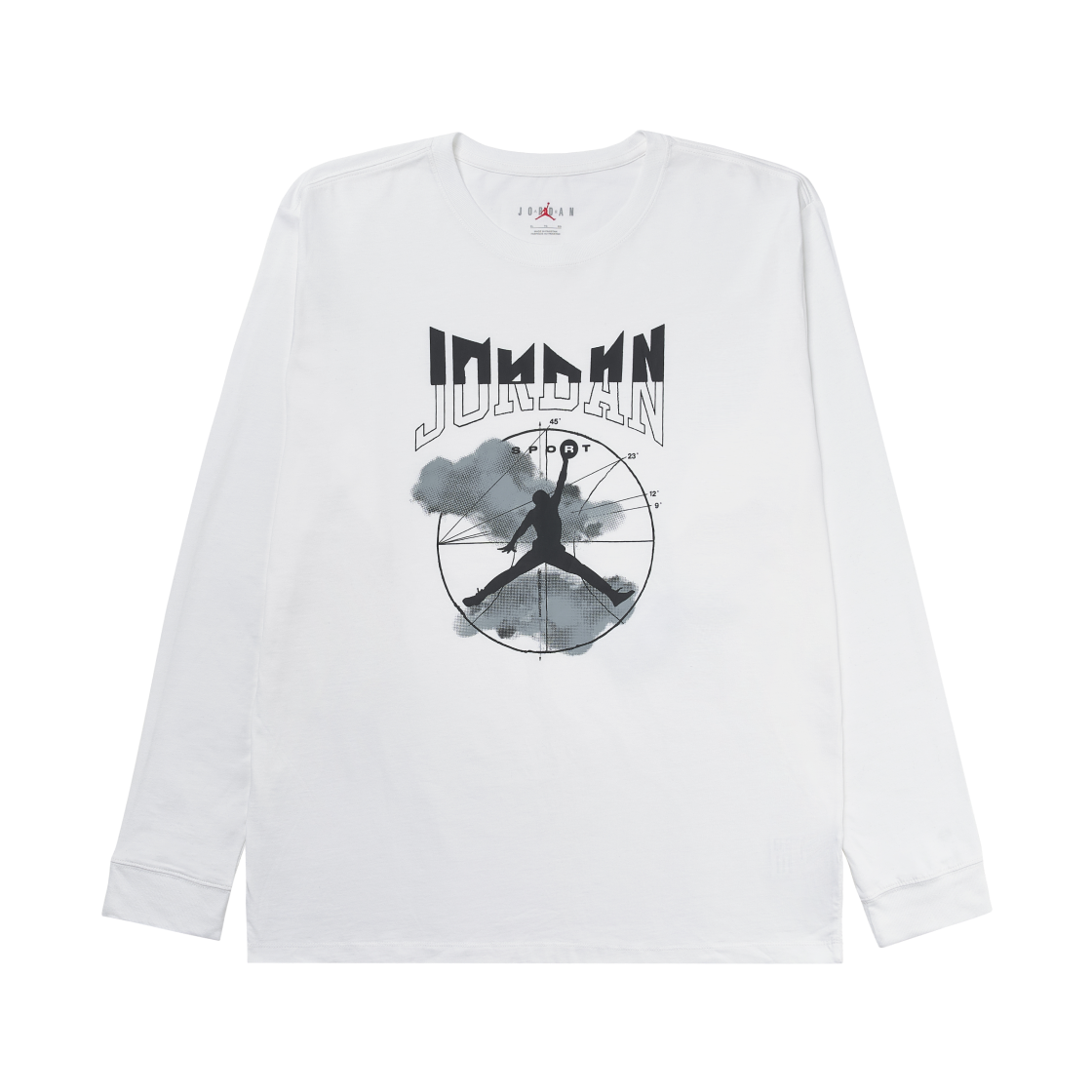 FD7005-100 Jordan Sport Long-Sleeve T-Shirt White - Asia