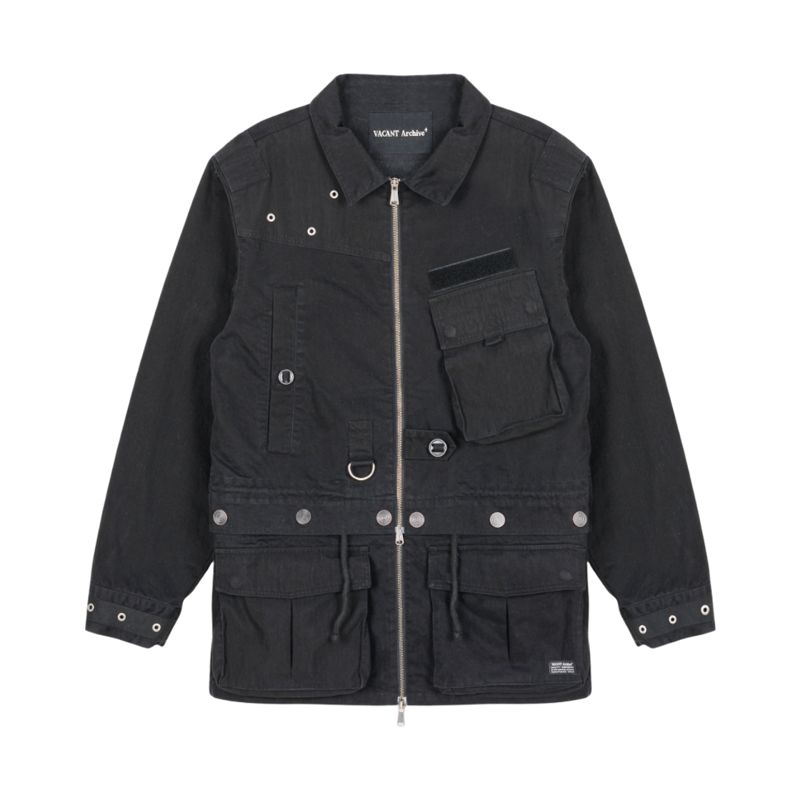 베이컨트 아카이브 르빈 도킹 필드 자켓 블랙(Vacant Archive Levine Docking Field Jacket Black)
