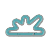 [트리플적립]SUNLOVE Curvy Daybreak Carabiner Green