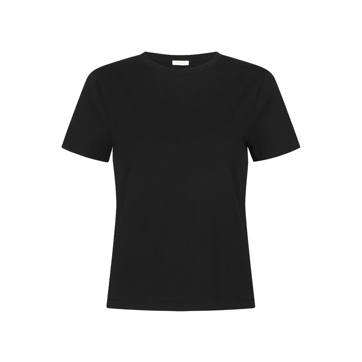 아모멘토 우먼 베이직 티셔츠 블랙 - 26SS(Amomento Women Basic T-Shirt Black - 26SS)