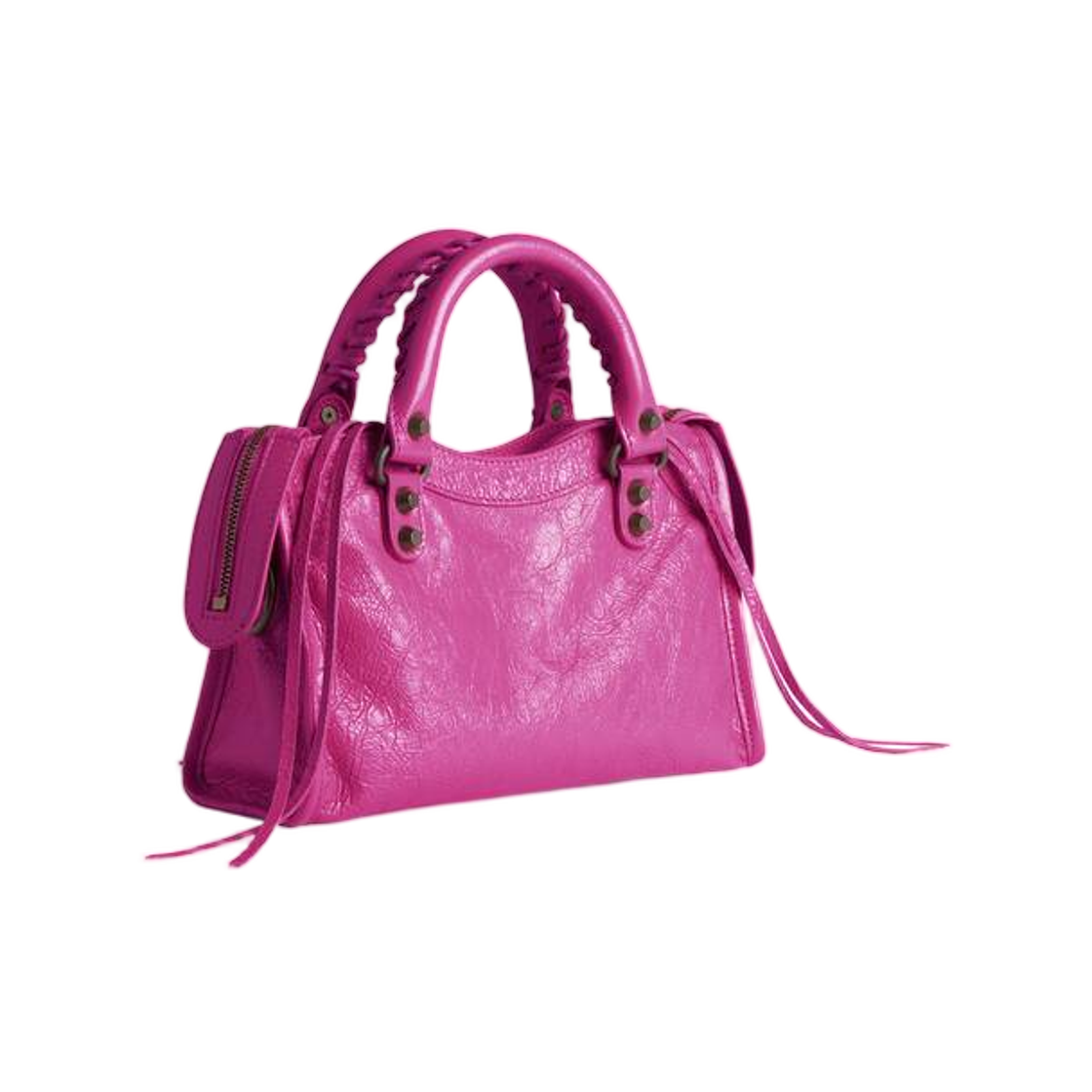 발렌시아가 르 시티 백 미니 아잘레(Balenciaga Le City Bag Mini In Azalee) - 3