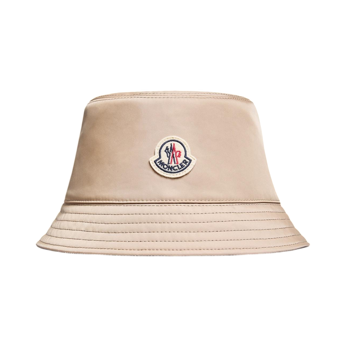 (W) 몽클레르 리버시블 버킷햇 라이트 베이지 - 26SS((W) Moncler Reversible Bucket Hat Light Beige - 26SS)