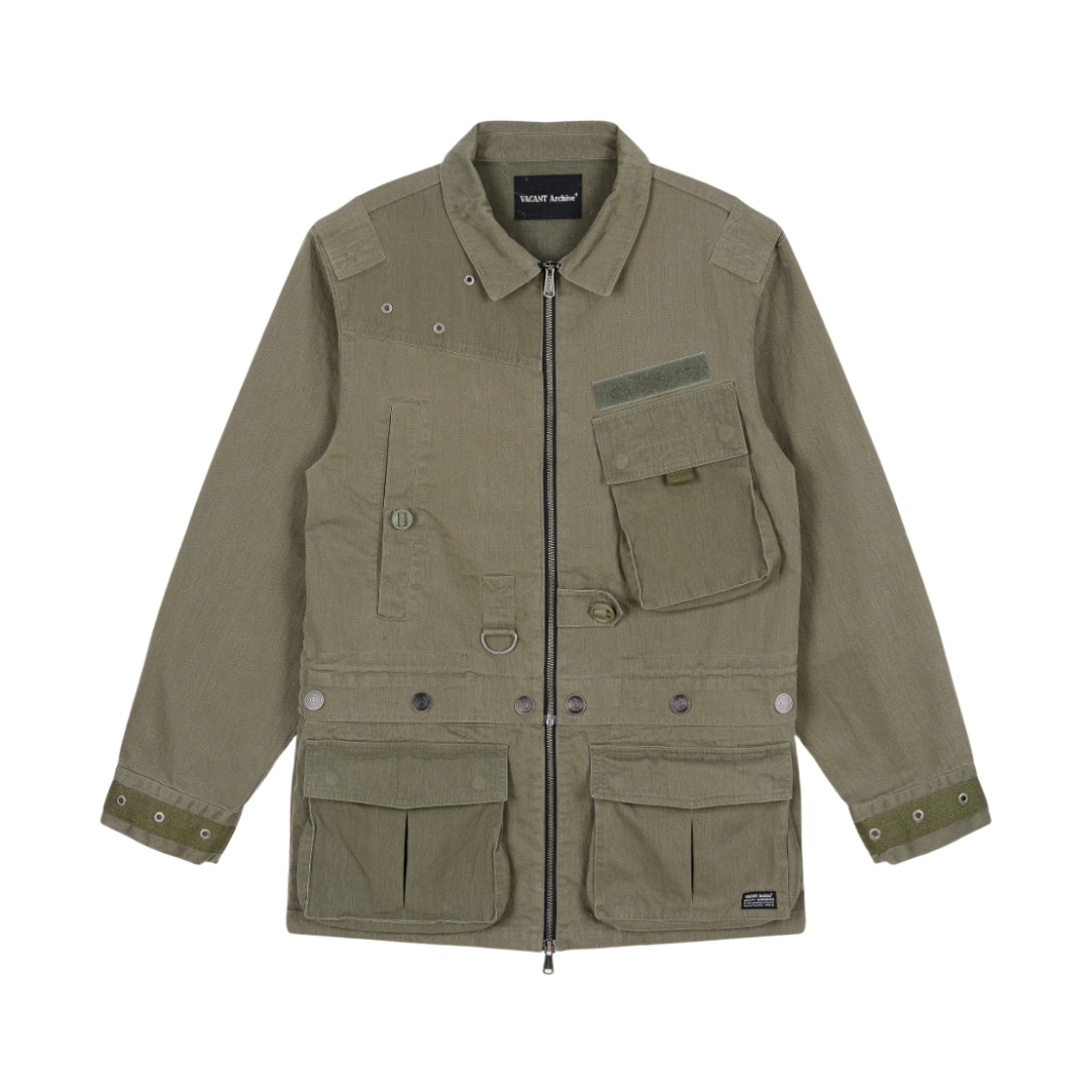 베이컨트 아카이브 르빈 도킹 필드 자켓 카키(Vacant Archive Levine Docking Field Jacket Khaki)