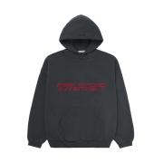 Essentials Heavy Fleece 90s Hoodie Iron Grey - 25FW