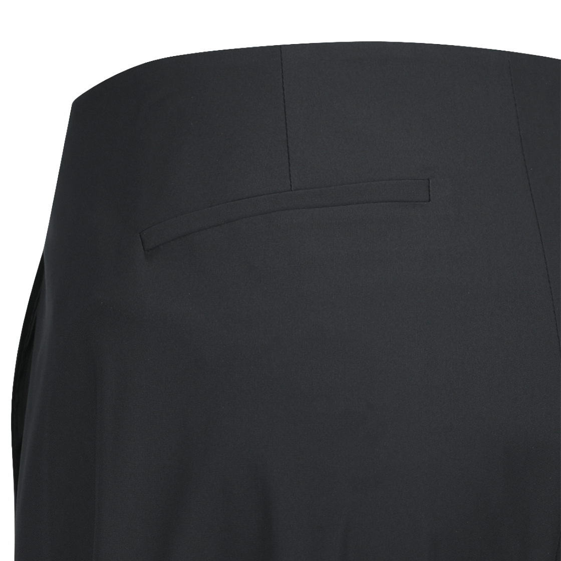 아모멘토 우먼 커브드 실루엣 팬츠 블랙 - 26SS(Amomento Women Curved Silhouette Pants Black - 26SS) - 6