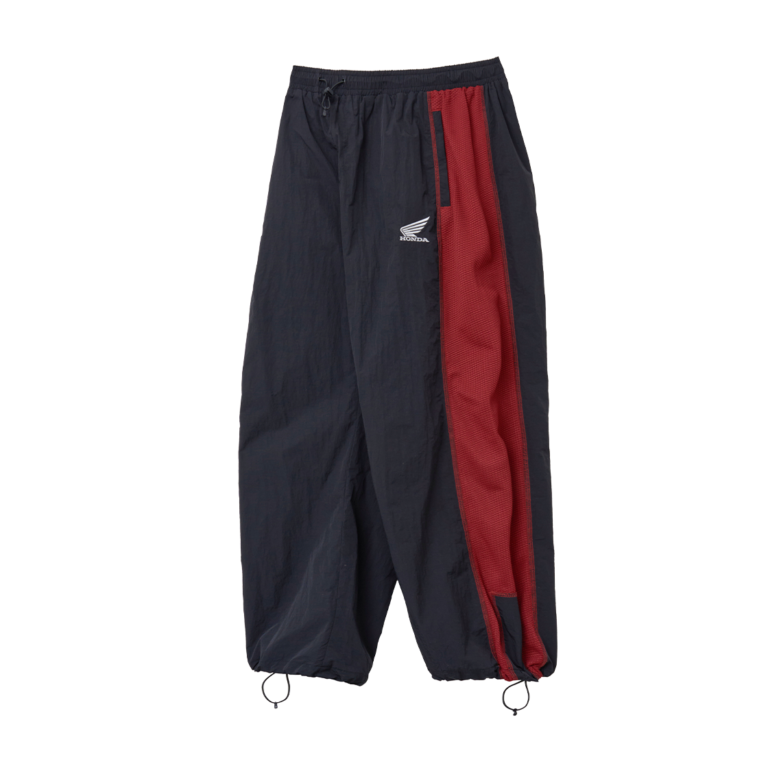 혼다 나일론 메시 블록 팬츠 블랙(Honda Nylon Mesh Block Pants Black)