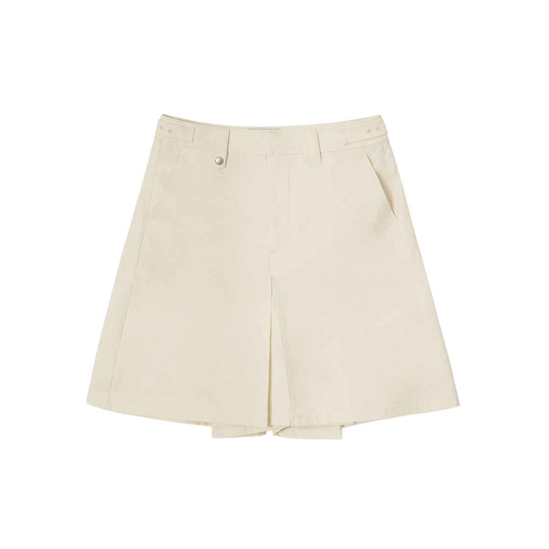 SA261WHT01CRM0 [예약배송] [사은품 증정] SATUR W Chino Pleated Shorts Cream