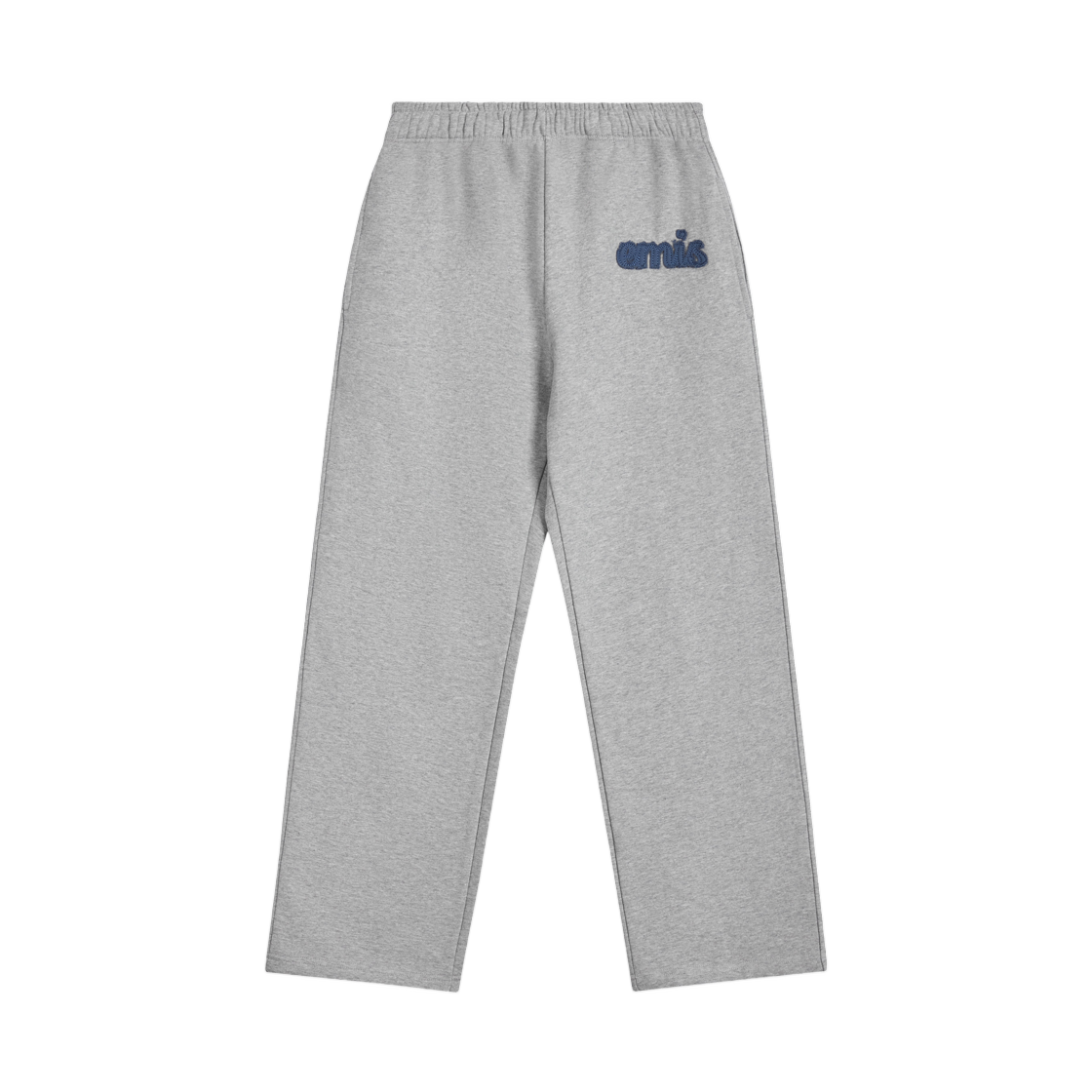 (W) 이미스 컬러 블록 아플리케 조거 팬츠 그레이((W) Emis Color Block Applique Jogger Pants Gray)