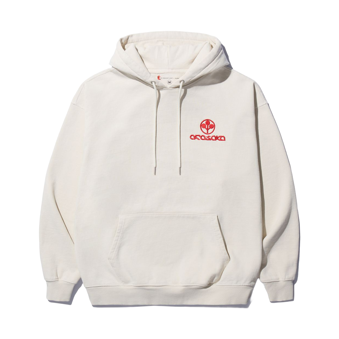 사이버펑크: 엣지러너 x 무신사 아라사카 후드 화이트(Cyberpunk: Edgerunners x Musinsa Arasaka Hoodie White)