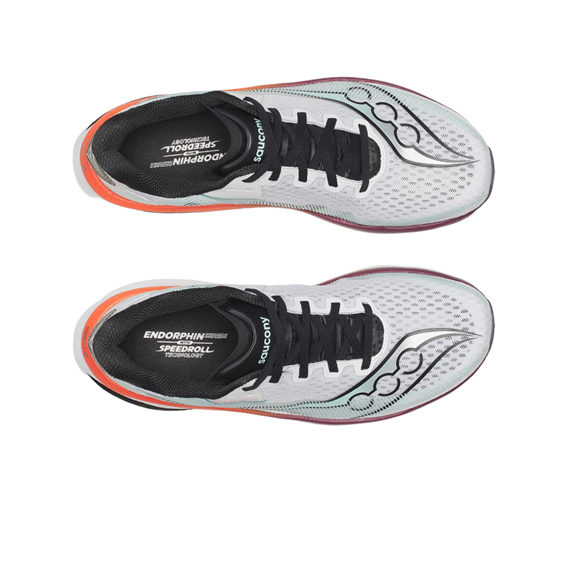 써코니 엔돌핀 아주라 화이트 크림슨(Saucony Endorphin Azura White Crimson) - 2
