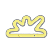 [더블적립] sunlovetour Curvy Daybreak Carabiner Yellow