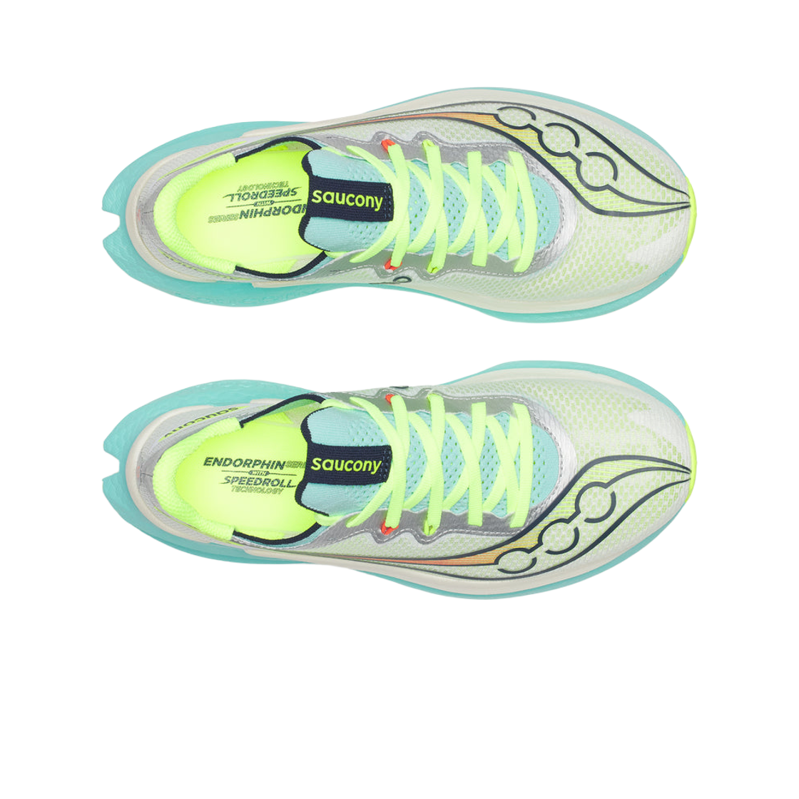 (W) 써코니 엔돌핀 프로 5 화이트 스플래쉬((W) Saucony Endorphin Pro 5 White Splash) - 2