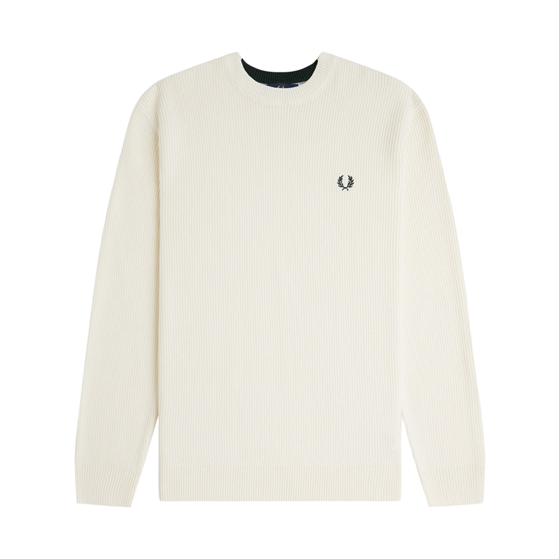 프레드페리 텍스쳐드 니트 에크루(Fred Perry Textured Knit Ecru) - 1