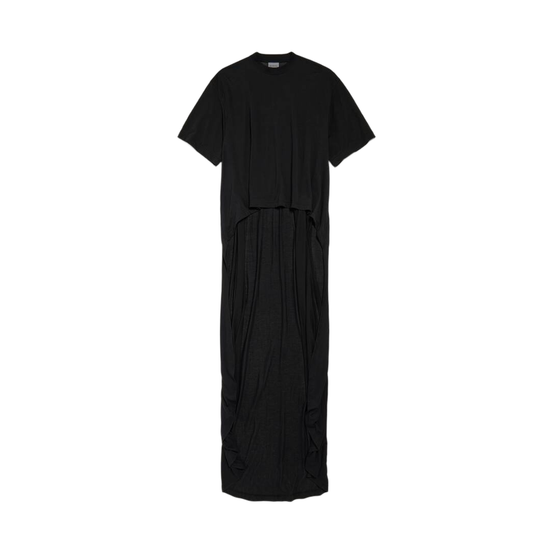 871740TUVC91000 (W) Balenciaga Train T-Shirt In Black