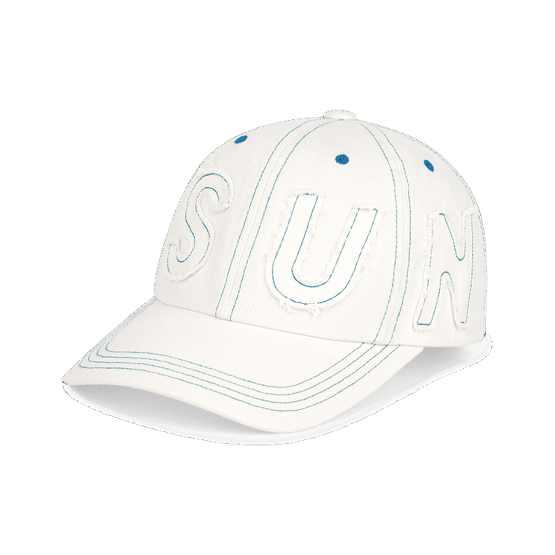 SLCO0WHWBC02WH [트리플적립]SUNLOVE Cut Off Capital Cap White