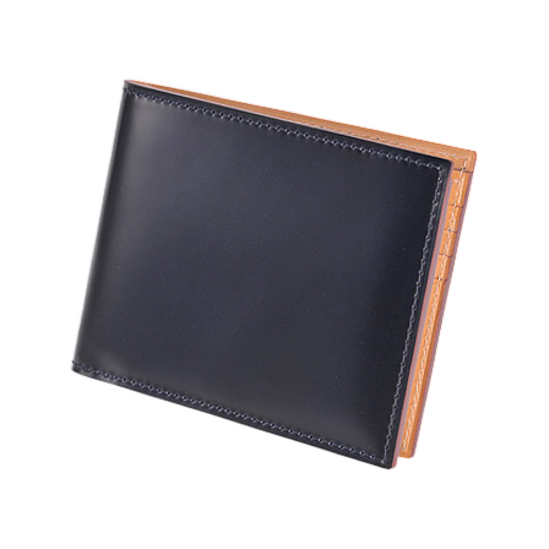 간조 코도반 퓨어 빌 월렛 네이비(Ganzo Cordovan Pure Bill Wallet Navy)